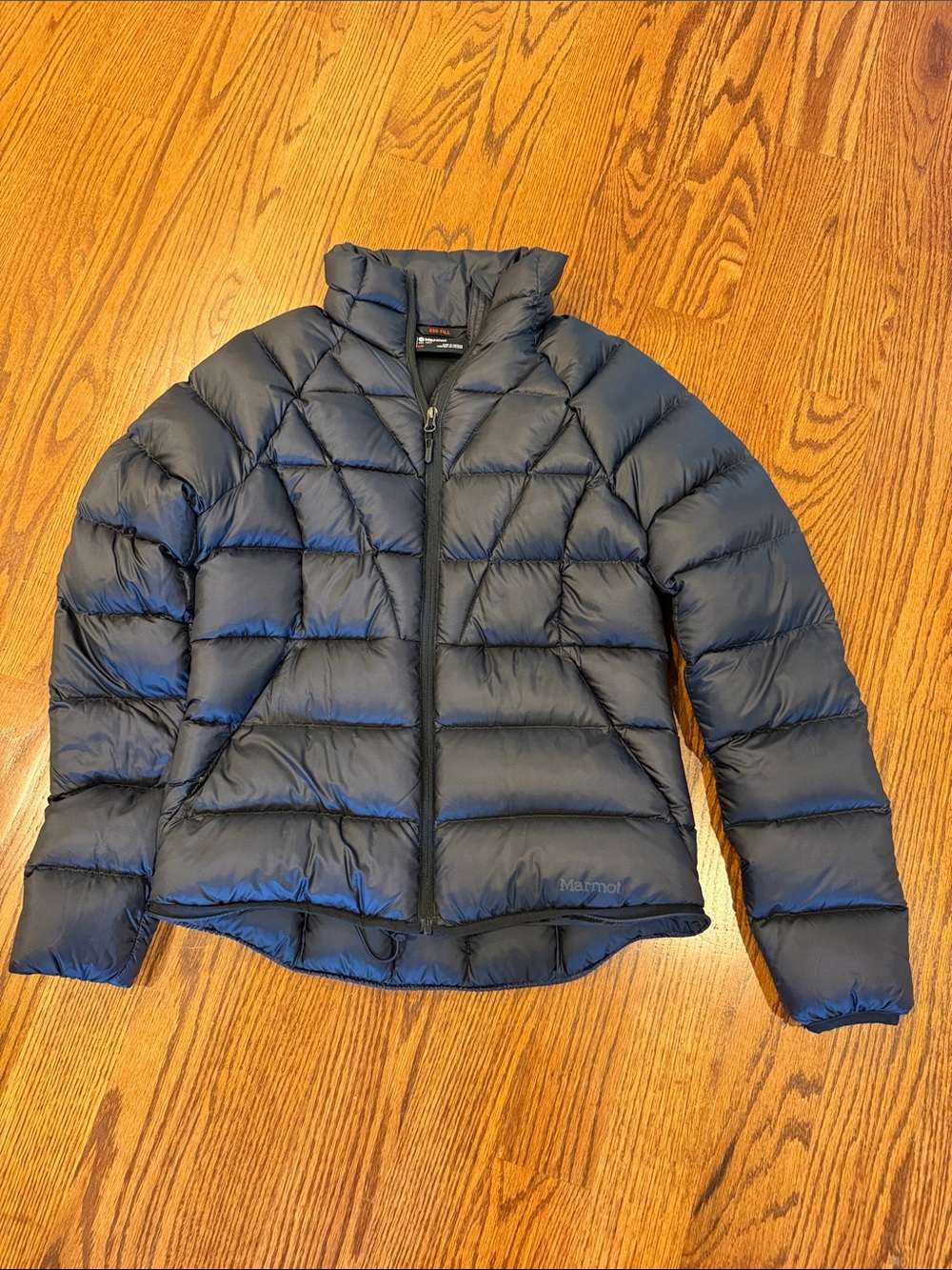 Women’s’ Small Marmot Black Quilted Down Puffer Jacket